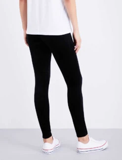 Spanx Velvet Leggings -Reiss Shop 121 3004166 2070 BLACK ALT02