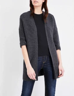 Rag & Bone Round Neck Cotton-jersey T-shirt -Reiss Shop 150 3004401 W272C32CH BLACK ALT03