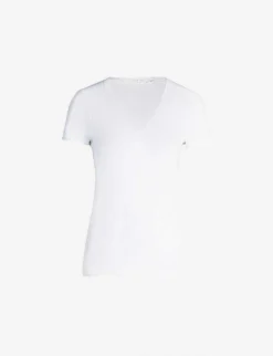 Rag & Bone V-neck Cotton-jersey T-shirt
