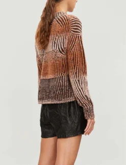 Zadig & Voltaire Textured Leather Shorts -Reiss Shop 669 10175 PWGCU1404F NOIR ALT02