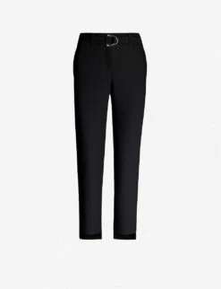 Maje D-ring Belt Twill Trousers
