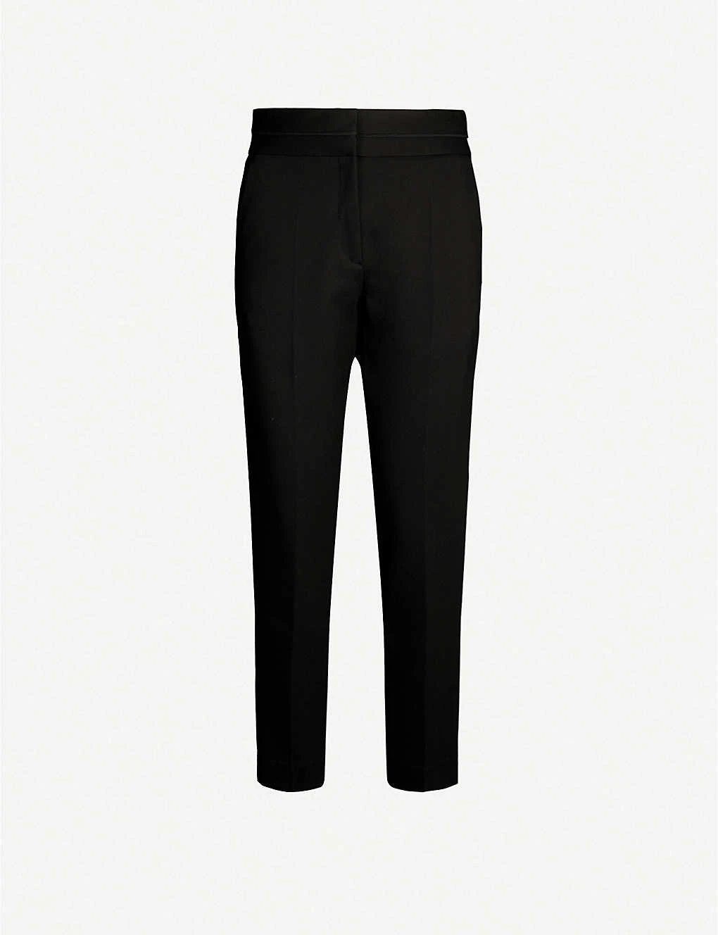 Sandro Tapered High-rise Stretch-woven Trousers 2 Sandro Tapered High-rise Stretch-woven Trousers - Image 2