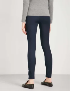 Joseph High-rise Slim-fit Stretch-gabardine Leggings -Reiss Shop 793 10038 JP0000490370 NAVY ALT02