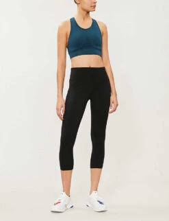 Sweaty Betty Power Cropped Stretch-jersey Leggings 7 Sweaty Betty Power Cropped Stretch-jersey Leggings -Reiss Shop 841 10092 SB4564PBLACK BLACK ALT01