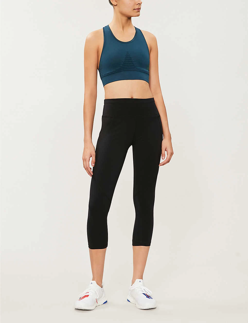 Sweaty Betty Power Cropped Stretch-jersey Leggings 3 Sweaty Betty Power Cropped Stretch-jersey Leggings - Image 3
