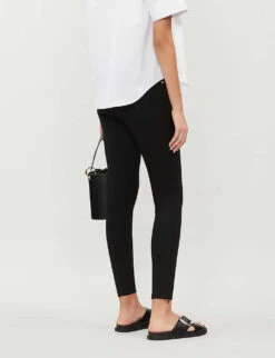 Ted Baker Zipped-cuff High-rise Stretch-jersey Leggings 8 Ted Baker Zipped-cuff High-rise Stretch-jersey Leggings -Reiss Shop 870 10003 154978 BLACK ALT02