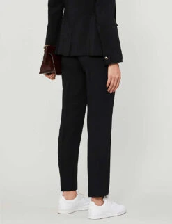 Ted Baker Tapered Crepe Trousers -Reiss Shop R00021991 BLACK ALT02