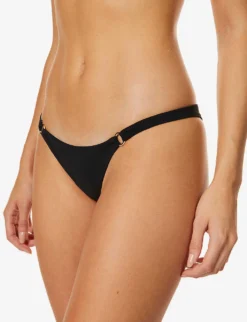 AGENT PROVOCATEUR Malisa Mid-rise Bikini Bottoms -Reiss Shop R00137938 BLACK ALT03