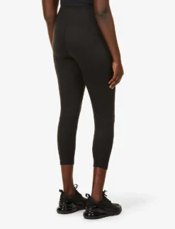 Booty Boost Active 7/8 Stretch-jersey Leggings -Reiss Shop R03075611 BLACK ALT03