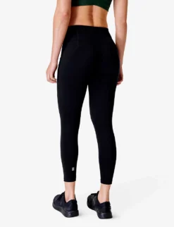 Sweaty Betty Power 7/8 High-rise Stretch-jersey Leggings 10 Sweaty Betty Power 7/8 High-rise Stretch-jersey Leggings -Reiss Shop R03726894 BLACK ALT03