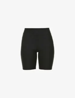 Matte Tech 4-way-stretch Jersey Spin Shorts