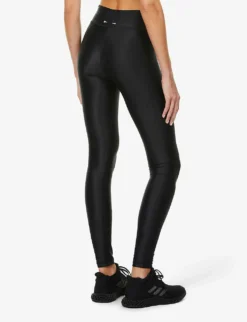 Original Super-soft Stretch-jersey Leggings 8 Original Super-soft Stretch-jersey Leggings -Reiss Shop R03740644 BLACK ALT03