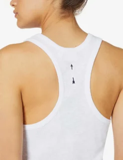 Frankie Ribbed Cotton-jersey Tank Top -Reiss Shop R03742803 WHITE ALT04