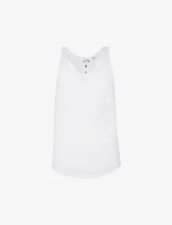 Frankie Ribbed Cotton-jersey Tank Top