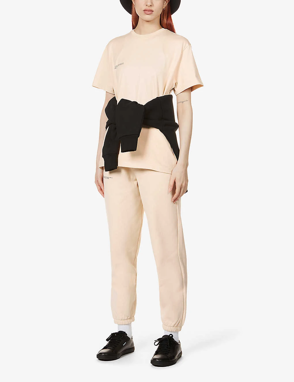 Text-print Organic-cotton-and Seaweed-blend T-shirt 2 Text-print Organic-cotton-and Seaweed-blend T-shirt - Image 2