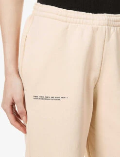 365 Signature Mid-rise Organic And Recycled Cotton-blend Jogging Bottoms -Reiss Shop R03751960 SAND ALT04