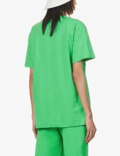 Text-print Organic-cotton T-shirt 8 Text-print Organic-cotton T-shirt -Reiss Shop R03752029 JADEGREEN ALT03