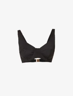 Seigel V-neck Bikini Top