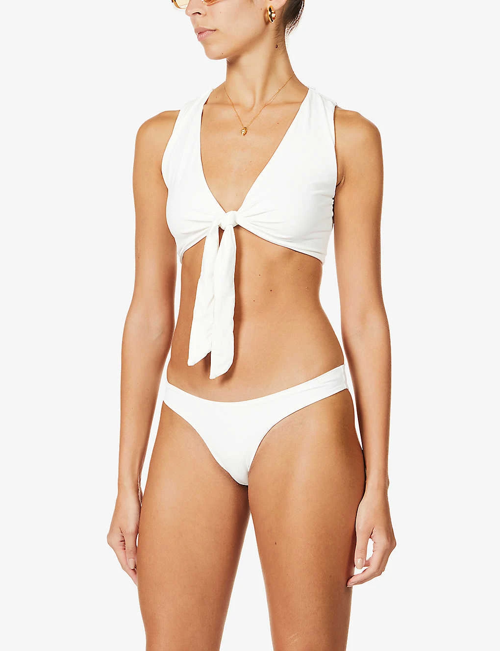 West Wrap-over Bikini Top 3 West Wrap-over Bikini Top - Image 3