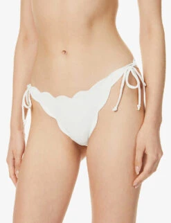 Marysia Mott Mid-rise Bikini Bottoms -Reiss Shop R03802187 COCONUT ALT02