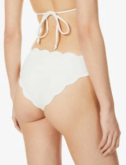 Marysia Mott Mid-rise Bikini Bottoms -Reiss Shop R03802187 COCONUT ALT03