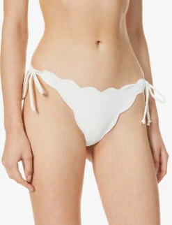 Marysia Mott Mid-rise Bikini Bottoms -Reiss Shop R03802187 COCONUT ALT04