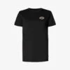 Maje Logo- Embroidered Cotton-jersey T-shirt