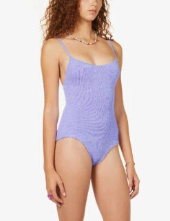 Pamela Scoop-neck Swimsuit -Reiss Shop R03841051 LILAC ALT02