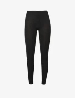HANRO Woolen Mid-rise Wool-silk Blend Leggings