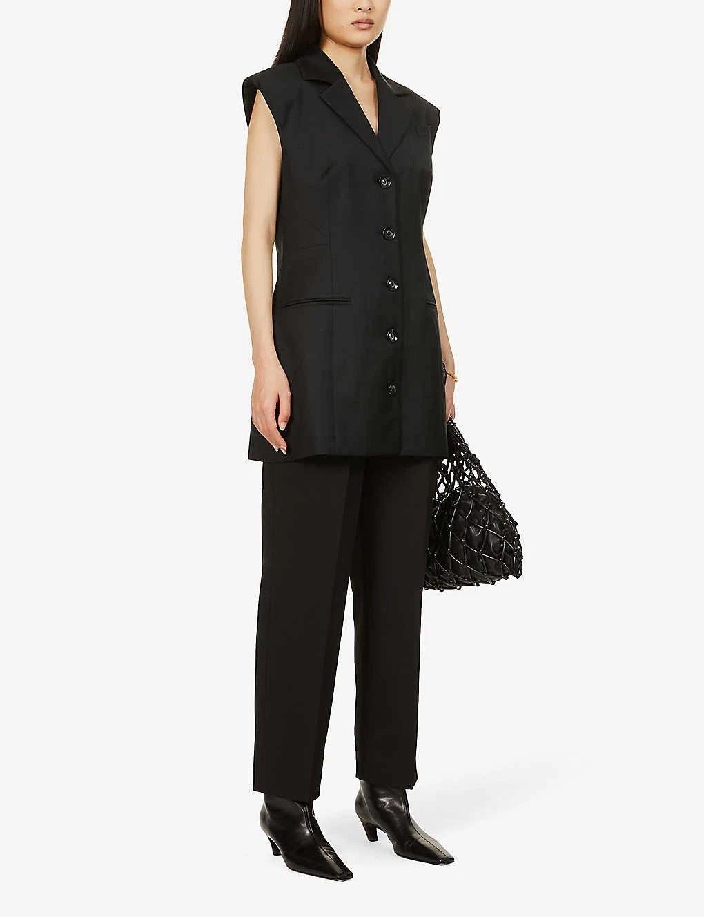 Bea High-rise Tapered Stretch-twill Trousers 2 Bea High-rise Tapered Stretch-twill Trousers - Image 2