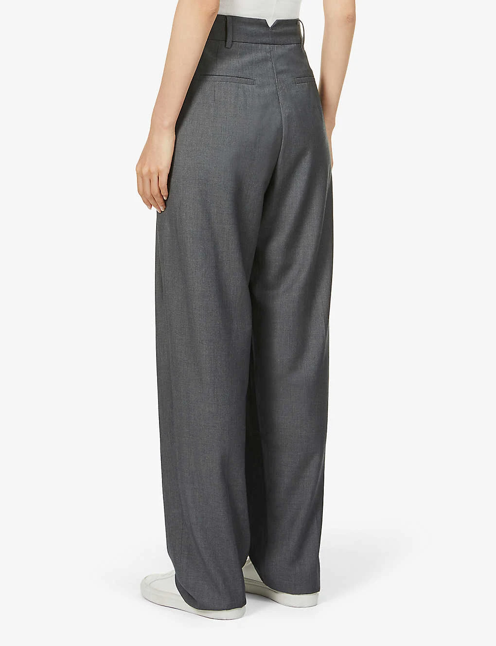 Gelso High-rise Pleated Woven Trousers 4 Gelso High-rise Pleated Woven Trousers - Image 4