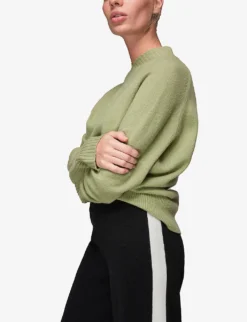 Whistles Side-stripe Wide-leg Cotton-blend Trousers 11 Whistles Side-stripe Wide-leg Cotton-blend Trousers -Reiss Shop R03865777 BLACK ALT05