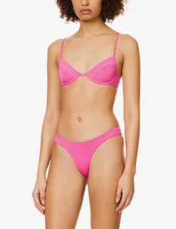 Jardin Underwired Bikini Top -Reiss Shop R03878934 AMORE ALT02