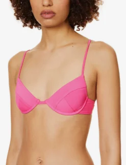 Jardin Underwired Bikini Top -Reiss Shop R03878934 AMORE ALT04