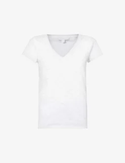 V-neck Organic-cotton T-shirt