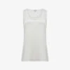 Reiss Riley Round-neck Silk-blend Vest Top