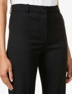 Joseph Coleman Regular-fit Mid-rise Straight Stretch-wool Trousers 9 Joseph Coleman Regular-fit Mid-rise Straight Stretch-wool Trousers -Reiss Shop R03900896 BLACK ALT04