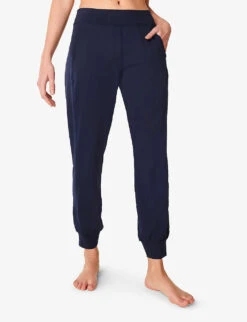 Sweaty Betty Gary Stretch-jersey Yoga Trousers -Reiss Shop R03903066 NAVYBLUE ALT02