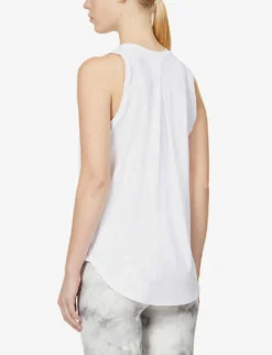 Go Lightly Stretch-woven Tank Top 8 Go Lightly Stretch-woven Tank Top -Reiss Shop R03912015 WHITE ALT03