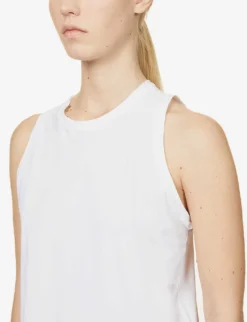 Go Lightly Stretch-woven Tank Top 9 Go Lightly Stretch-woven Tank Top -Reiss Shop R03912015 WHITE ALT04