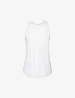 Go Lightly Stretch-woven Tank Top