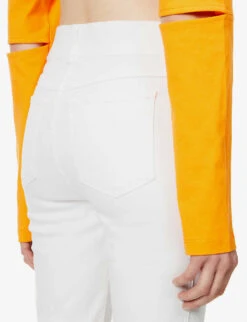 Spanx Ankle Skinny High-rise Stretch-denim Jeans 11 Spanx Ankle Skinny High-rise Stretch-denim Jeans -Reiss Shop R03912147 WHITE ALT05