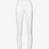 Paige Mayslie Cropped Tapered High-rise Jogging Bottoms