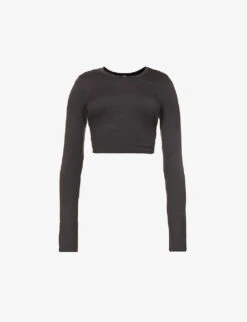 Alosoft Finesse Slim-fit Stretch-jersey Top