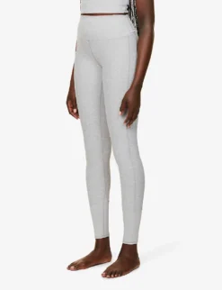 Alosoft High-rise Stretch-woven Leggings 7 Alosoft High-rise Stretch-woven Leggings -Reiss Shop R03938611 ATHLETICHEATHERGREY ALT02