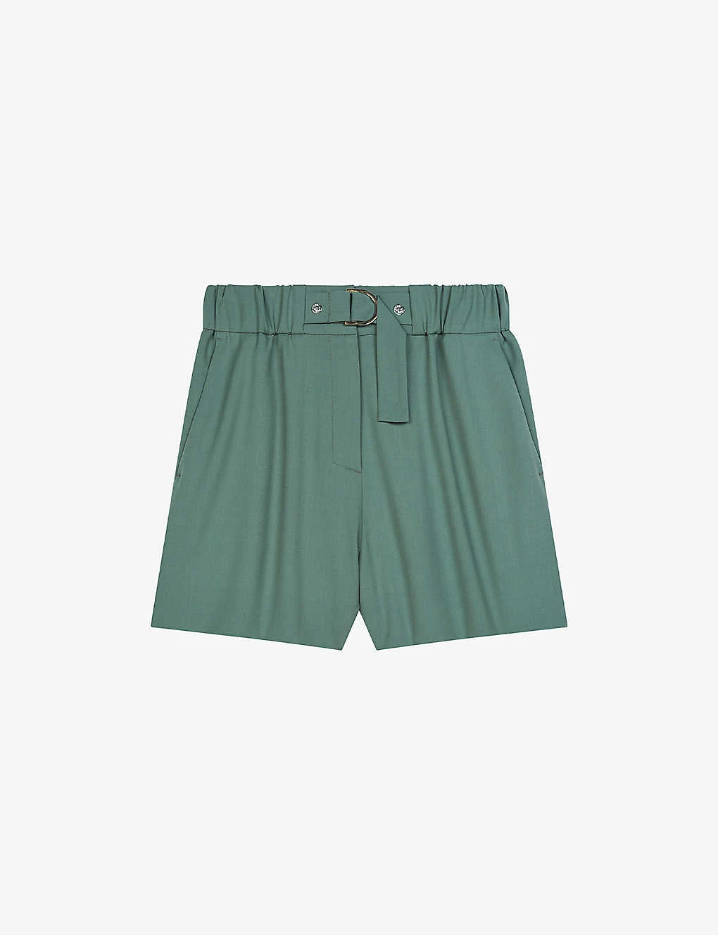 Maje Ivillette High-rise Tailored Stretch-woven Shorts 1 Maje Ivillette High-rise Tailored Stretch-woven Shorts