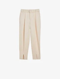Ted Baker Ninette High-rise Carrot-leg Woven Trousers