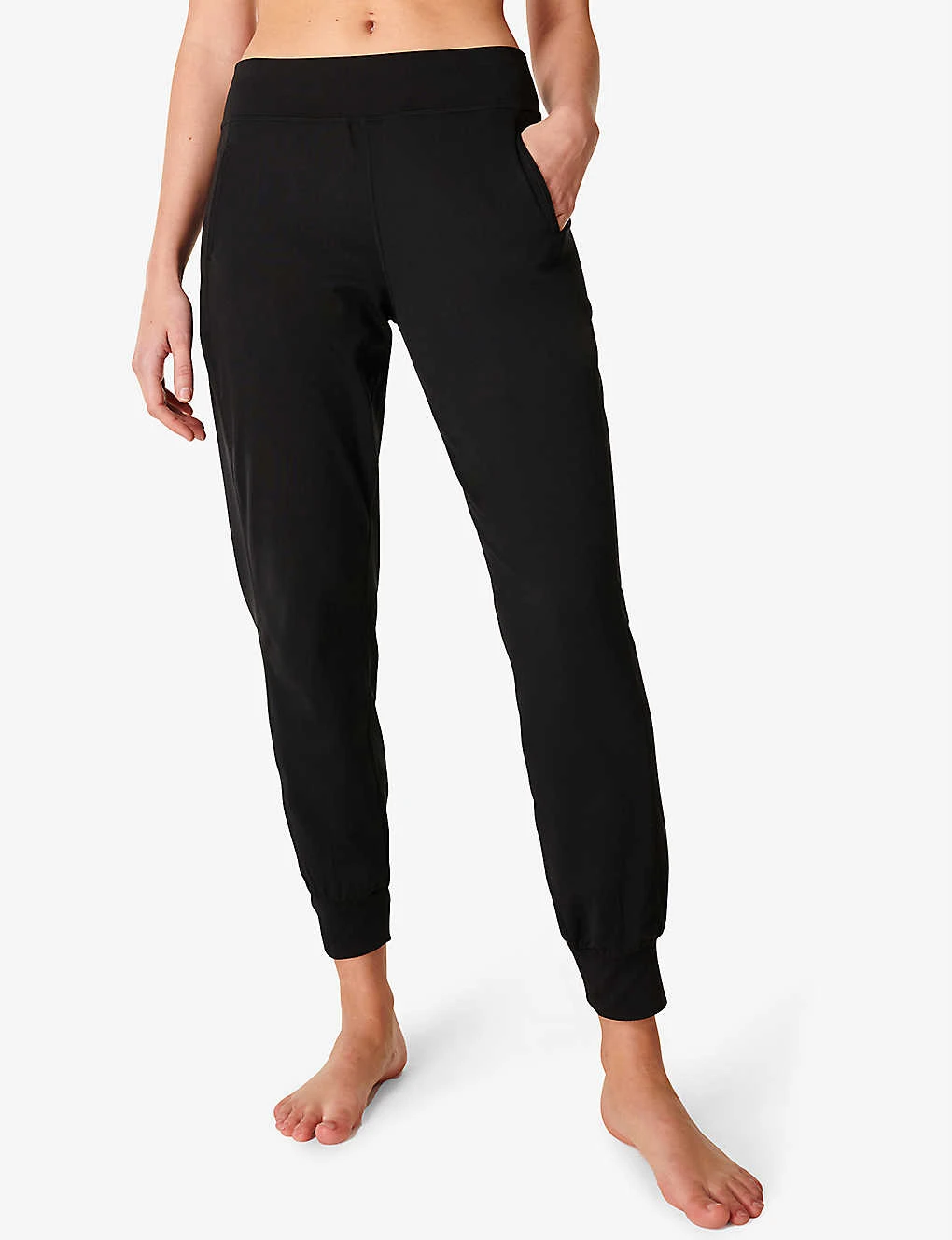 Sweaty Betty Gary Relaxed-fit Straight Leg Mid-rise Stretch-woven Yoga Trousers L29 3 Sweaty Betty Gary Relaxed-fit Straight Leg Mid-rise Stretch-woven Yoga Trousers L29 - Image 3