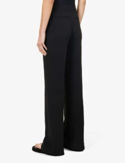 Joseph Cavendish Wide-leg Stretch-woven Trousers 8 Joseph Cavendish Wide-leg Stretch-woven Trousers -Reiss Shop R03963534 BLACK ALT03