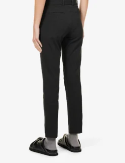 Joseph Eliston Slim-fit Mid-rise Stretch-woven Trousers 8 Joseph Eliston Slim-fit Mid-rise Stretch-woven Trousers -Reiss Shop R03963542 DARKGREY ALT03